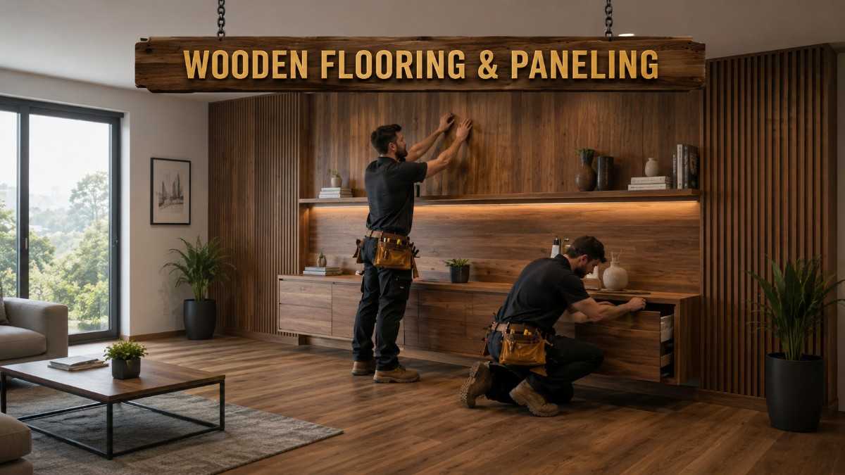 Wooden Flooring & Paneling
